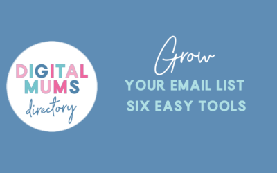 6 Easy Tools To Grow Your Mailing List