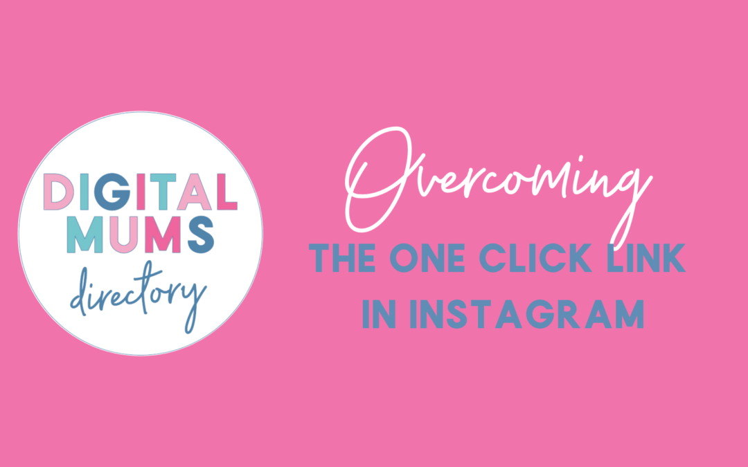 Overcoming the one-click link in Instagram